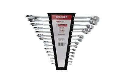 GEDORE  RED 3300993 R09105015 Jeu de cl&eacute;s mixtes 15 pi&egrave;ces