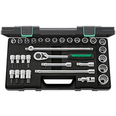 STAHLWILLE Coffret cl&eacute; + douilles 31 pi&egrave;ces  96031439 m&eacute;trique 1/2"""" (12.5 mm)