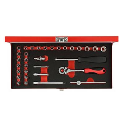 Gedore RED R49014033 3300001 Jeu de cl&eacute;s &agrave; douille 1/4