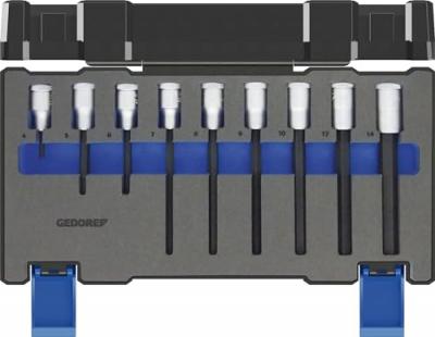 GEDORE  Composition de douilles tournevis 1/2" 9 pi&egrave;ces - IN 19-009