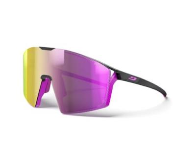 JULBO  Edge Lunettes de Soleil, Noir/Rose, Taille Unique Mixte