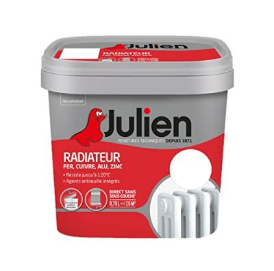 JULIEN  Peinture pour Radiateur en Phase Aqueuse - Blanc Satin - 400ml