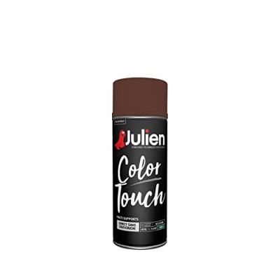 JULIEN Bombe peinture Color Touch - 400 mL - brun ch&acirc;taigne satin