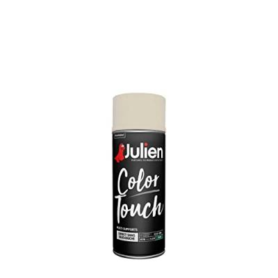 DULUX VALENTINE Bombe de peinture Color touch JULIEN lin clair satin&eacute; 400 ml