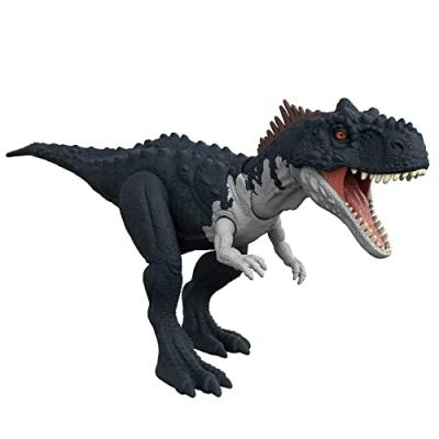 MATTEL Jurassic world - rajasaurus sonore - figurines d'action - 4 ans et +