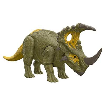 MATTEL Jurassic World Dominion Roar Stikes Sinceratops Figure Dor&eacute;