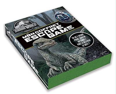 [HACHETTE JEUNESSE] Jeu BEM'S JURASSIC WORLD - Coffret Escape Game- - Jeu de soci&eacute;t&eacute;