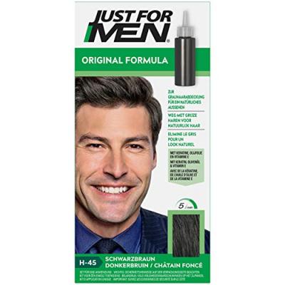 Coloration Cheveux Homme Ch&acirc;tain Fonc&eacute; - Couleur Naturelle