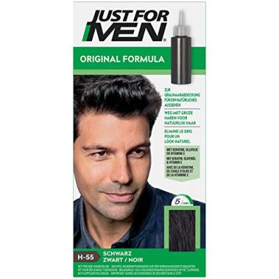 JUST FOR MEN COLORATION CHEVEUX HOMME Noir - Naturel-