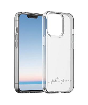 JUST GREEN Coque Recyclable Transparente pour iPhone 13 Pro Max  - Neuf