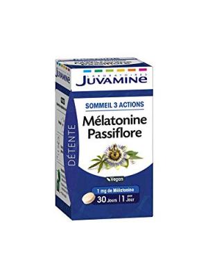 JUVAMINE M&eacute;latonine Passiflore x30 comprim&eacute;s 
