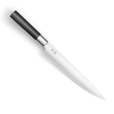 KAI Couteau jambon Wasabi Black 23cm -  - Noir - Acier
