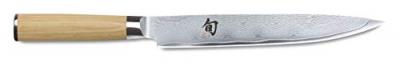 KAI  DM-0704W SHUN Couteau &agrave; jambon en acier Blanc