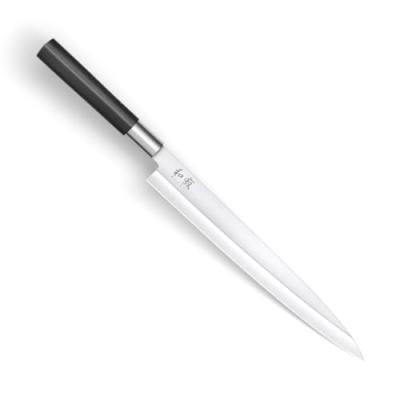 KAI Couteaux Japonais  6724Y Couteau Yanagiba Wasabi Black