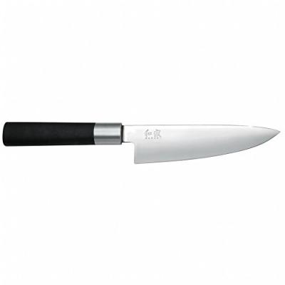 KAI Couteau de chef Wasabi Black 15cm -  - Noir - Acier