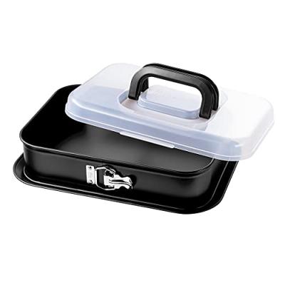 KAISER  Inspiration Spring Pan Rectangular 35x24 Cm Tiramisu Mold Noir