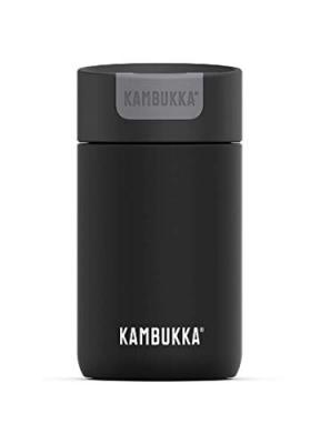 Mug isotherme - Olympus Jet Black 30 cl- KAMBUKKA - 30.0000