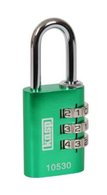  Kasp - Cadenas K10530GRED vert avec serrure &agrave; combinaison V013021