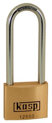 KASP  K12550L80A1 Cadenas en laiton Premium 50 x 80 mm s'entrouvant