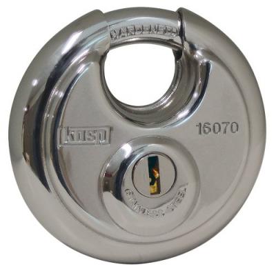 KASP  K16070A3 Cadenas fermeture universelle argent avec serrure &agrave; cl&eacute;