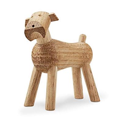 Kay Bojesen Figurine en bois en forme de Chien Tim - Ch&ecirc;ne