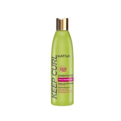 KATIVA Apr&egrave;s-shampooing pour boucles bien d&eacute;finies  keep curl (250 ml)