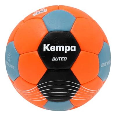 KEMPA  Buteo Ballon de Handball Adultes, Orange/Bleu, 2