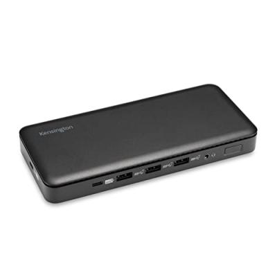 KENSINGTON  SD4839P Station d'accueil USB-C sans pilote 10 Gbits/s + triple sortie vid&eacute;o et alimentation PD 85 W - Neuf