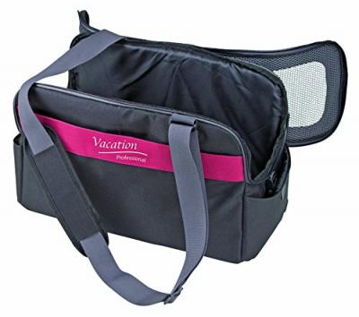 KERBL  Sac de transport Axion pour chien - 44x20x27cm - Noir et rouge