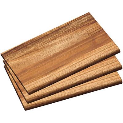 KESPER Planches &agrave; d&eacute;couper 23 x 15 cm - Lot de 3 - Bois