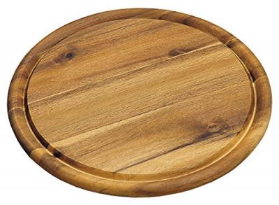 KESPER  28442 planche &agrave; viande acacia brun 25 x 25 x 1,5 cm
