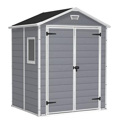 KETER  Abri de stockage de jardin Manor 6x5 DD Gris 204496