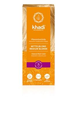 KHADI  Herbes Blonde Moyenne Couleur 100 gr 100 gr