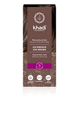KHADI Teinture brune  Ash 100% v&eacute;g&eacute;tale 100g