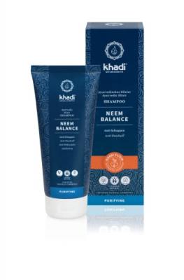 KHADI Shampoing Ayurv&eacute;dique au Neem Anti-pelliculaire - 