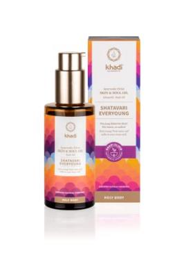 KHADI  Ayurveda Elixir Huile anti-&acirc;ge Shatavari 100ml