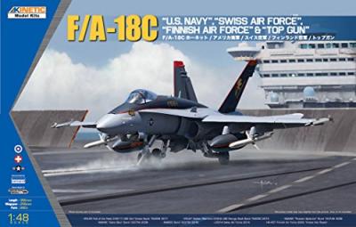  F/a-18c Us Navy,swiss Airforce,finnish A Airforce & Topgun- 1:48e -