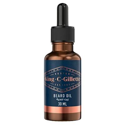 KING C GILLETTE Huile &Agrave; Barbe  - Le Flacon De 30ml