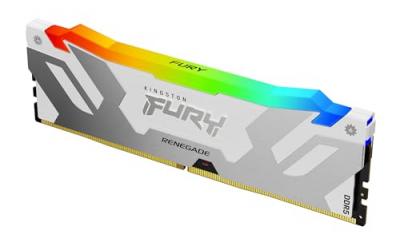 KINGSTON  Technology FURY 32Go 6400MT/s DDR5 CL32 DIMM Renegade RGB Blanc XMP - Neuf