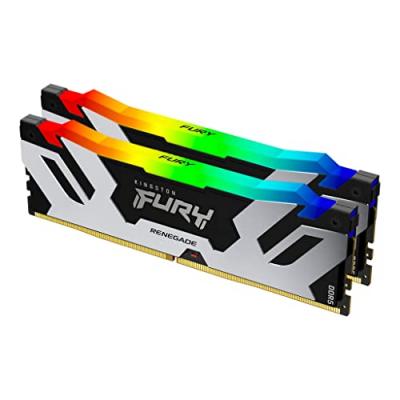 KINGSTON TECHNOLOGY  FURY 48Go 7200MT/s DDR5 CL38 DIMM (Kit de 2) Renegade RGB XMP - Neuf