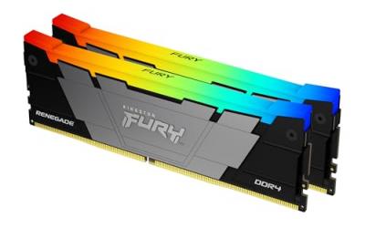 KINGSTON M&eacute;moire RAM  64GB 3600 DDR4 DIMM Kit2 FURY Ren RGB