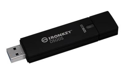 KINGSTON  Technology IronKey 128 Go D500S FIPS 140-3 Lvl 3 AES-256 - Neuf