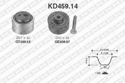 SNR  Kit de distribution KD459.14 PEUGEOT 406