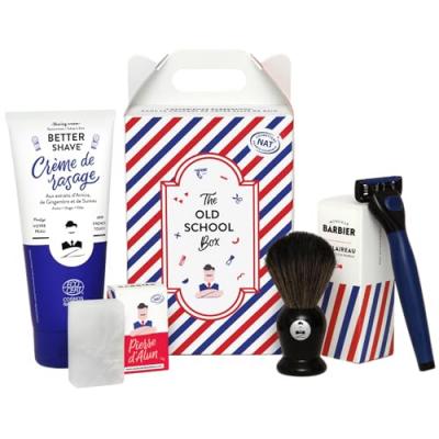 MONSIEUR BARBIER Coffret de rasage pour homme Old School - 