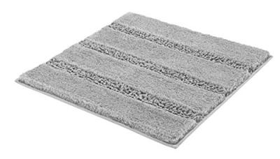  Tapis de bain Monrovia 60x60 cm Gris Kleine Wolke Grey