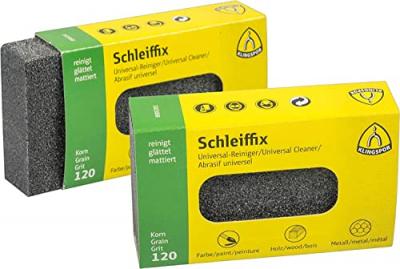 KLINGSPOR Bloc &agrave; poncer manuel Schleiffix L80xl50 mm granul. 240 fin - 