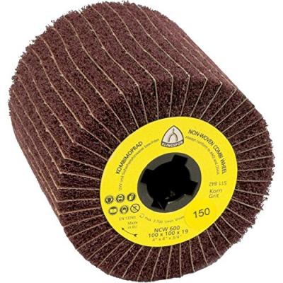 KLINGSPOR Brosse &agrave; lamelles mixtes NCW600 K180 100x100x19mm  1 pcs