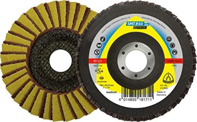KLINGSPOR  312560 SMT 850 Disque abrasif combin&eacute; sp&eacute;cial 5, 125 x 22,23, 120, 5