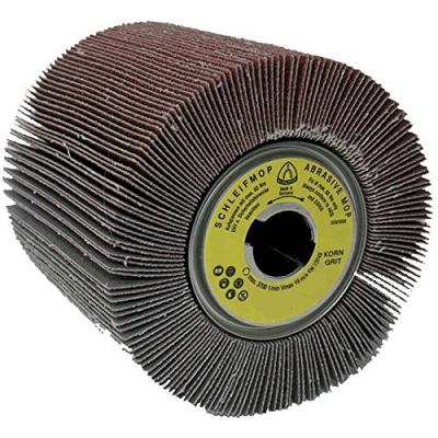 KLINGSPOR  7326 SM 611 S Roue &agrave; lamelles, K80 100 x 100 x 19 mm, Brun