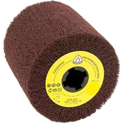 KLINGSPOR Roue intiss&eacute;e NFW600 coarse 100x100x19mm  1 pcs